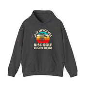 If it Involves Disc Golf Unisex Heavy Blend™ Hooded Sweatshirt