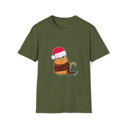 Christmas Cat Unisex Softstyle T-Shirt