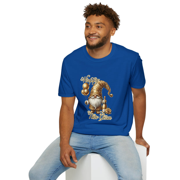 Gnome New Year Unisex Softstyle T-Shirt