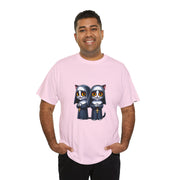 Horror Movie Cats Unisex Heavy Cotton Tee