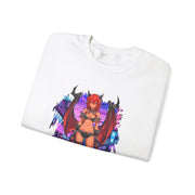Anime Female Demon Unisex Heavy Blend™ Crewneck Sweatshirt