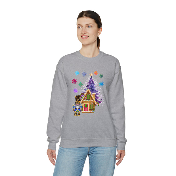 Gnome Nutcracker Unisex Heavy Blend™ Crewneck Sweatshirt