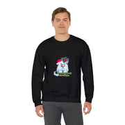 Christmas cat Unisex Heavy Blend™ Crewneck Sweatshirt