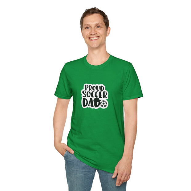 Proud Soccer Dad Unisex Softstyle T-Shirt