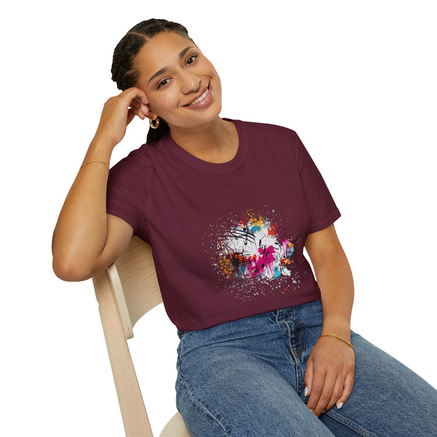 Musical Splash Unisex Softstyle T-Shirt