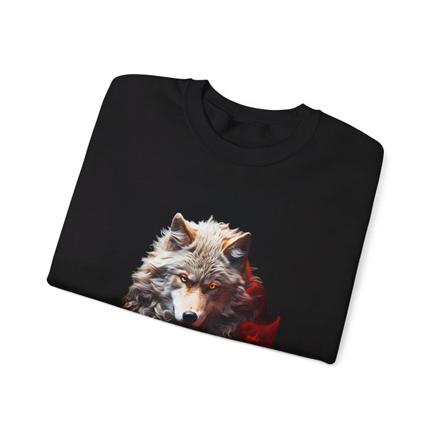 Smokey Wolf Unisex Heavy Blend™ Crewneck Sweatshirt