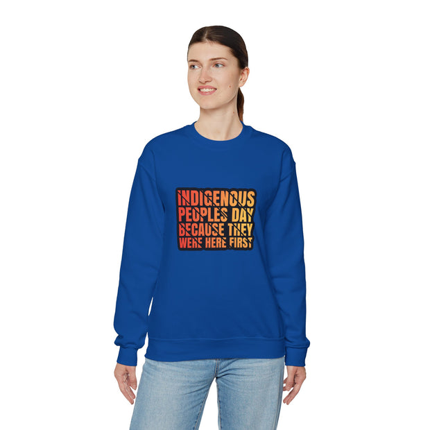 Indigenous Peoples Day Unisex Heavy Blend™ Crewneck Sweatshirt