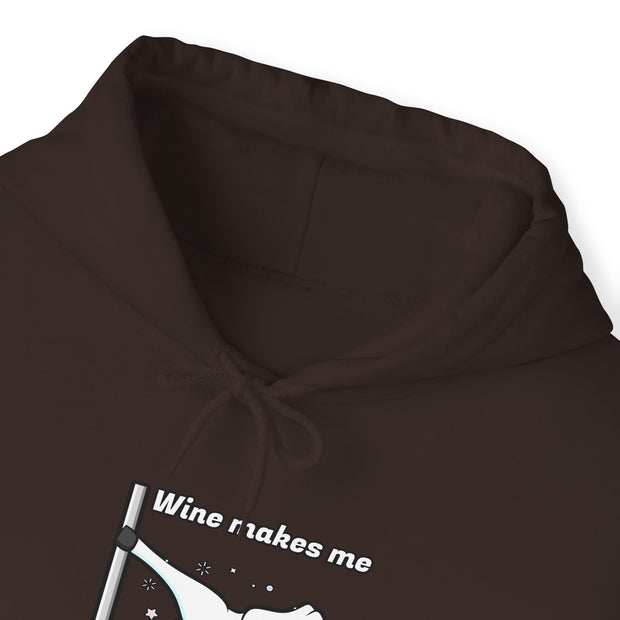 Unicorn Wine Unisex Heavy Blend™ Hooded Sweatshirt