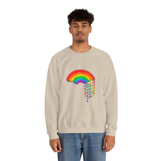 Raining Pride Unisex Heavy Blend™ Crewneck Sweatshirt