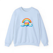 Rainbow Love Unisex Heavy Blend™ Crewneck Sweatshirt