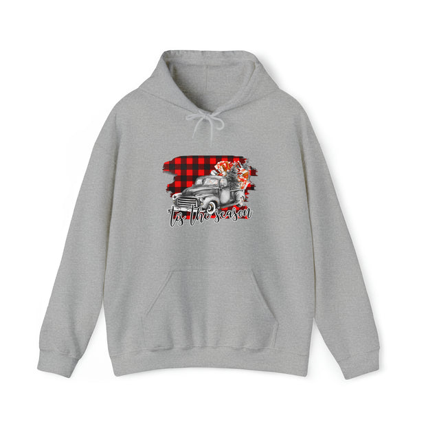 Christmas truck Unisex Heavy Blend™ Hooded Sweatshirt