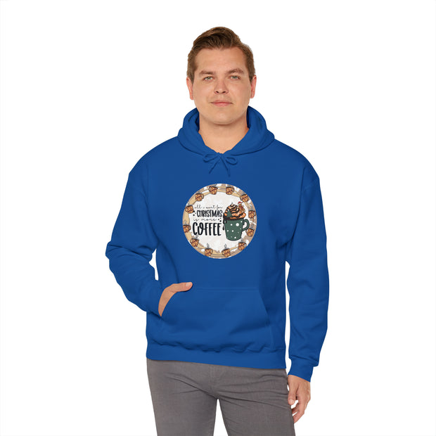 Christmas Coffee Unisex Heavy Blend™ Hooded Sweatshirt