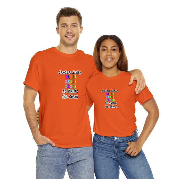 Cancer Sucks Unisex Heavy Cotton Tee