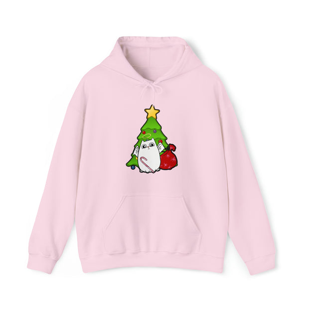 Christmas cat Unisex Heavy Blend™ Hooded Sweatshirt