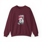 Christmas cat Unisex Heavy Blend™ Crewneck Sweatshirt