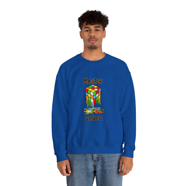 Rubik Cube Unisex Heavy Blend™ Crewneck Sweatshirt