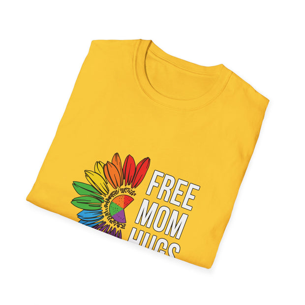 Pride Mom Hugs Unisex Softstyle T-Shirt