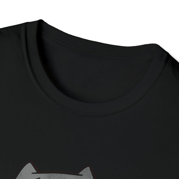 Christmas cat Unisex Softstyle T-Shirt