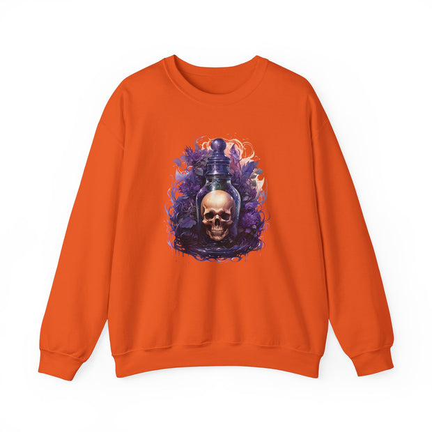 Bottled Skull Unisex Heavy Blend™ Crewneck Sweatshirt