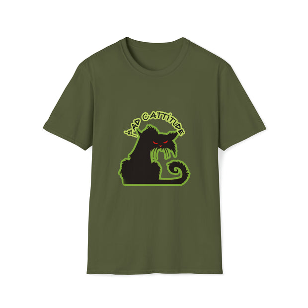 Bad Cattitude Unisex Softstyle T-Shirt