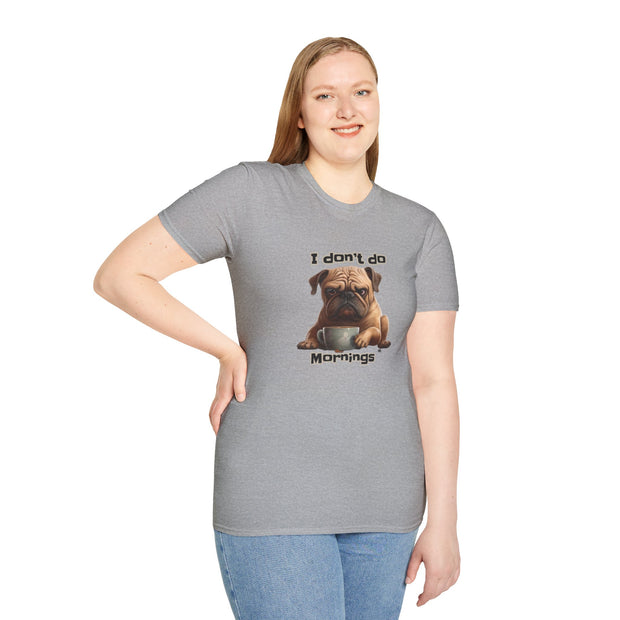Grumpy Dog Unisex Softstyle T-Shirt