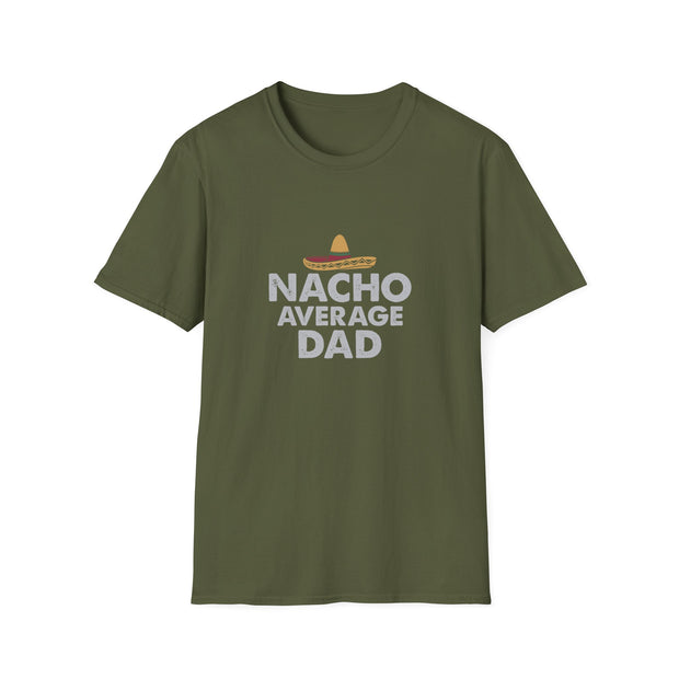 Nacho Average Dad Unisex Softstyle T-Shirt