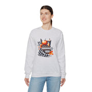 Just a Girl Who Loves Books Unisex Heavy Blend™ Crewneck Sweatshirt