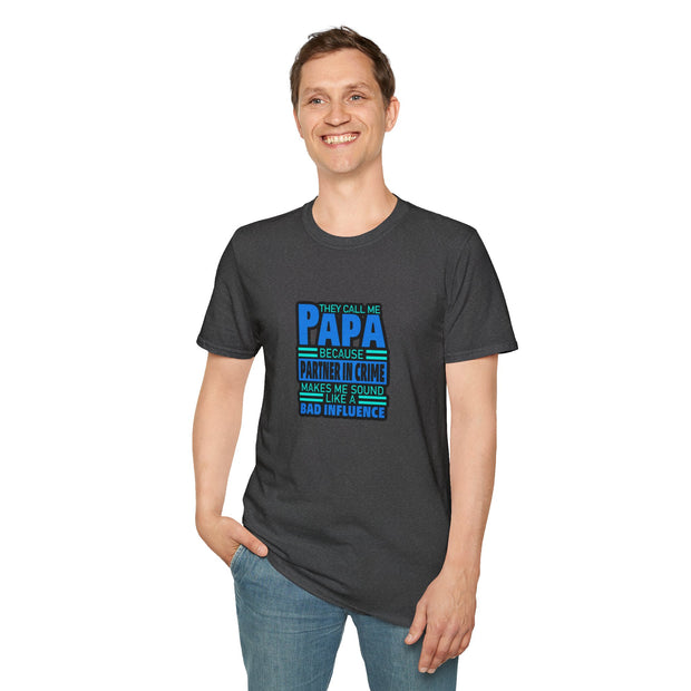 Papa Unisex Softstyle T-Shirt
