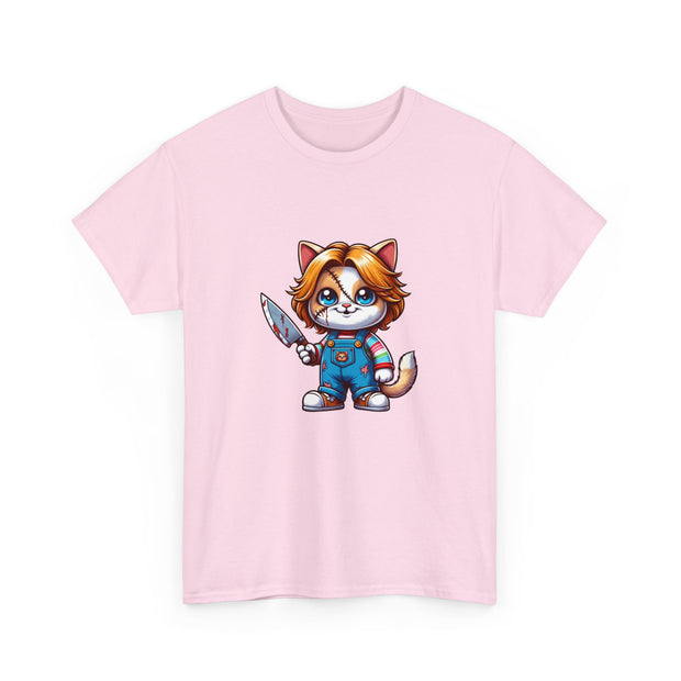 Horror Movie Cats Unisex Heavy Cotton Tee