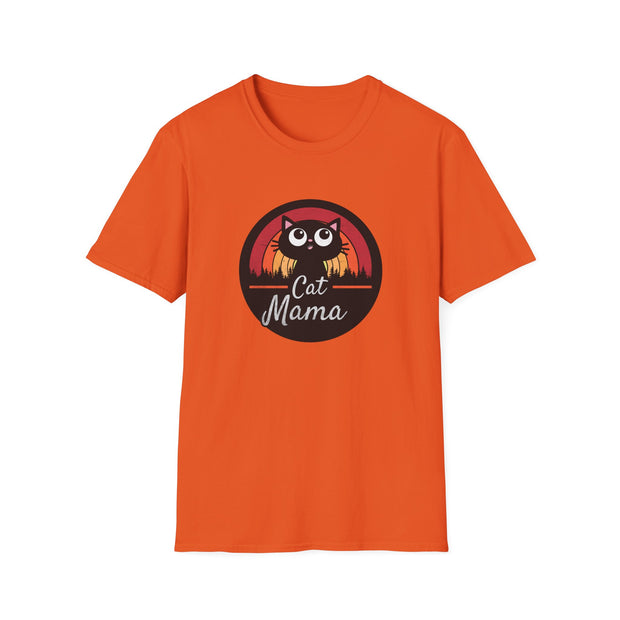 Cat Mama Unisex Softstyle T-Shirt