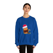 Christmas cat Unisex Heavy Blend™ Crewneck Sweatshirt