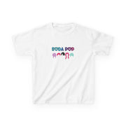 Cute Kids Soda Pop Cotton Tee , Kids Birthday Gift, Summer T-Shirt, Playful Graphic Tee, Party Outfit