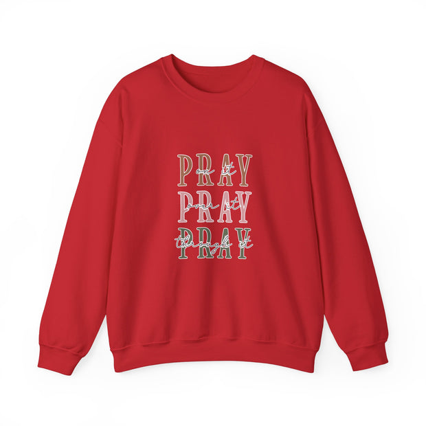 Pray Unisex Heavy Blend™ Crewneck Sweatshirt