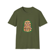 Christmas cat Unisex Softstyle T-Shirt