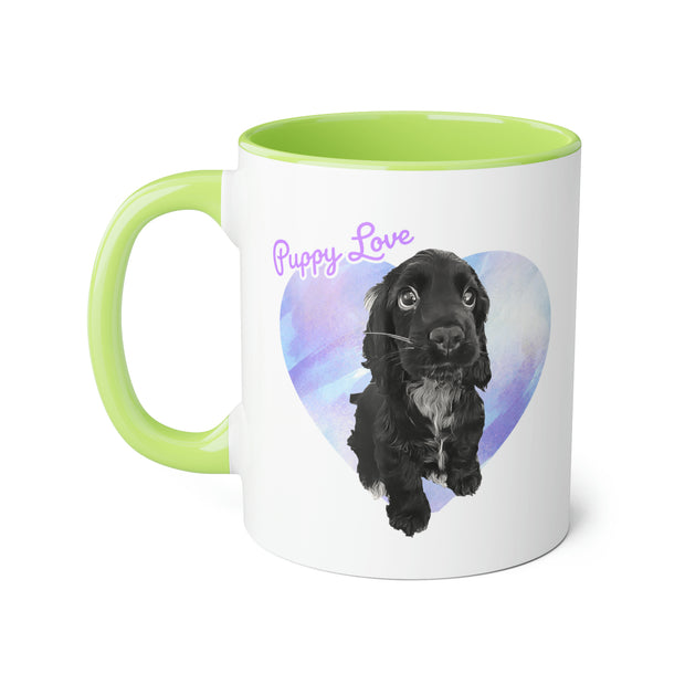 Puppy Love Accent Mugs, 11oz