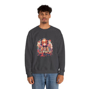 Graffiti Anime Girls Unisex Heavy Blend™ Crewneck Sweatshirt