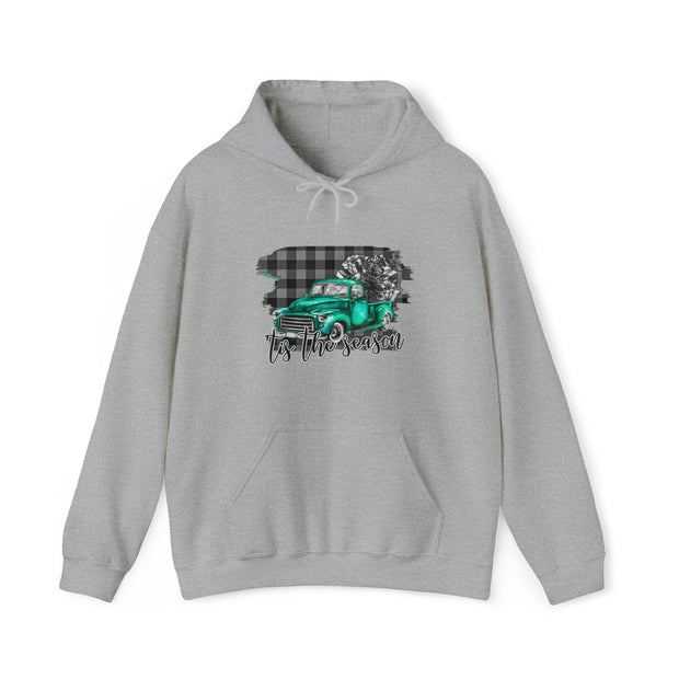 Christmas truck Unisex Heavy Blend™ Hooded Sweatshirt
