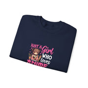 Just a Girl Unisex Heavy Blend™ Crewneck Sweatshirt