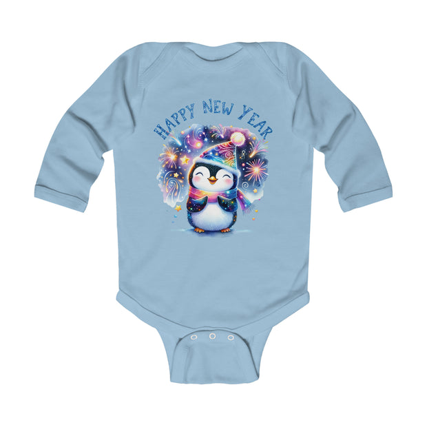 New Year Infant Long Sleeve Bodysuit