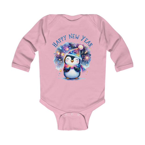 New Year Infant Long Sleeve Bodysuit