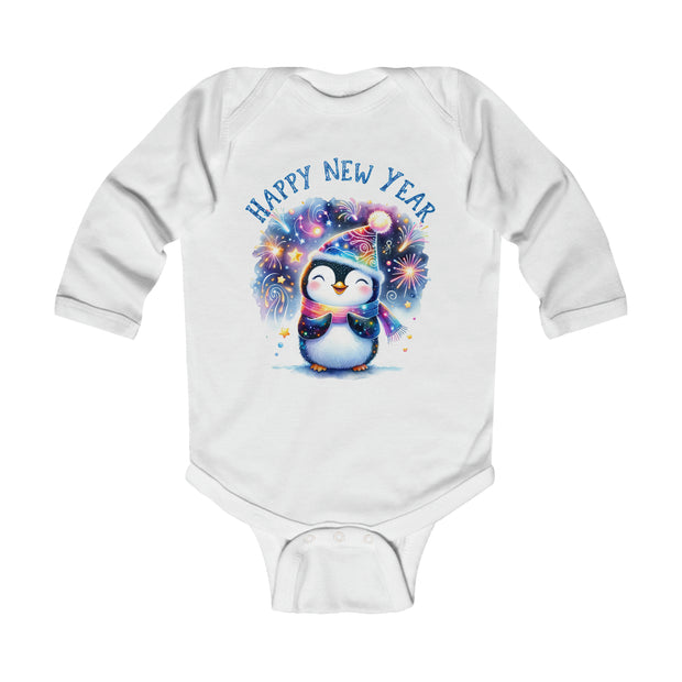 New Year Infant Long Sleeve Bodysuit
