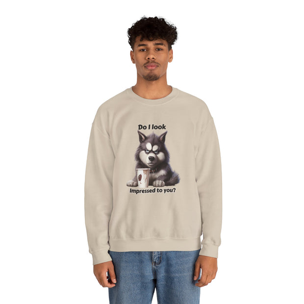 Grumpy Dog Unisex Heavy Blend™ Crewneck Sweatshirt