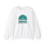 Ovarian Cancer Fighting Unisex Heavy Blend™ Crewneck Sweatshirt