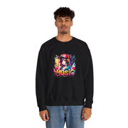 Graffiti Anime Girls Unisex Heavy Blend™ Crewneck Sweatshirt