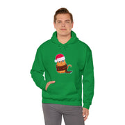 Christmas cat Unisex Heavy Blend™ Hooded Sweatshirt
