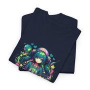 Graffiti Anime Girls Unisex Heavy Cotton Tee