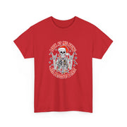 Festive Skeleton Unisex Heavy Cotton Tee