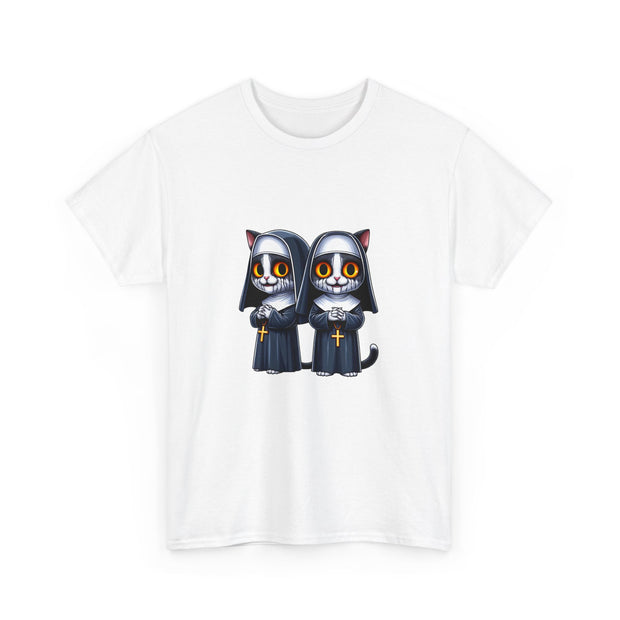 Horror Movie Cats Unisex Heavy Cotton Tee