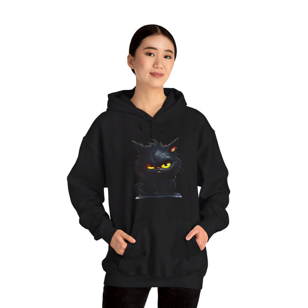Black Cat Unisex Heavy Blend™ Hooded Sweatshirt