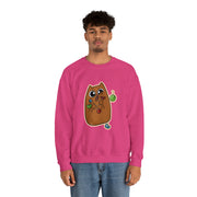 Christmas cat Unisex Heavy Blend™ Crewneck Sweatshirt